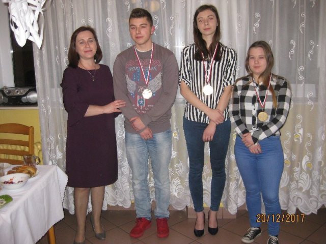 Wieczór wigilijny w Internacie    